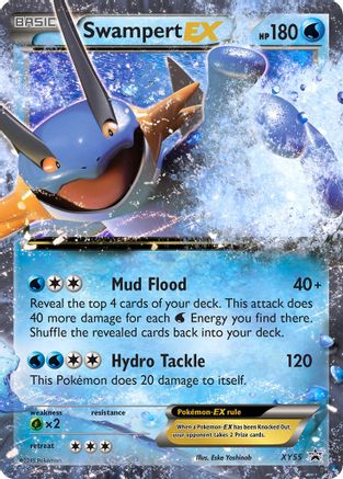 Swampert EX XY55/211 - Holofoil XY Promos - Promo