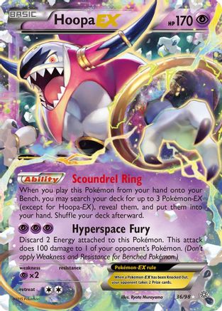 Hoopa EX 036/98 - Holofoil XY Ancient Origins - Ultra Rare