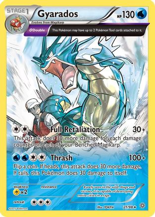 Gyarados 021/98 - Holofoil XY Ancient Origins - Holo Rare