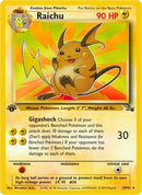 Raichu 29/62 - Unlimited Fossil - Rare