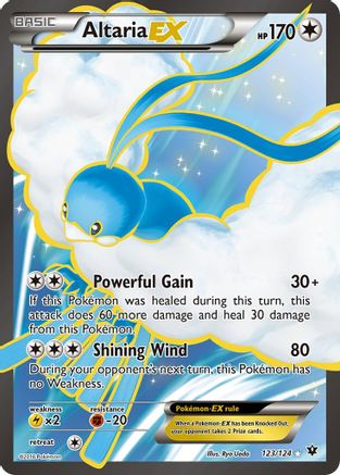 Altaria EX 123/124 - Holofoil XY Fates Collide - Ultra Rare