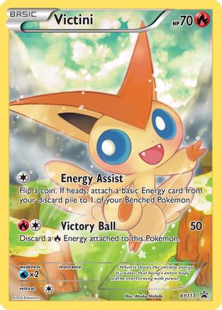 Victini XY117/211 - Holofoil XY Promos - Promo