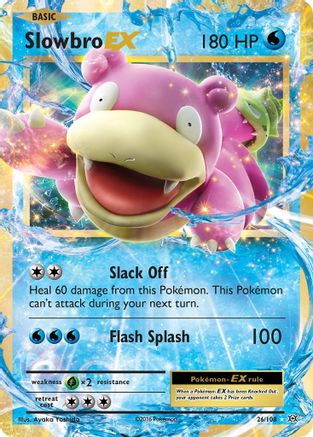 Slowbro EX 026/108 - Holofoil XY  Evolutions - Ultra Rare