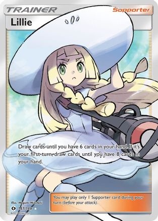 Lillie 147/149 - Holofoil SM Base Set - Ultra Rare Full Art