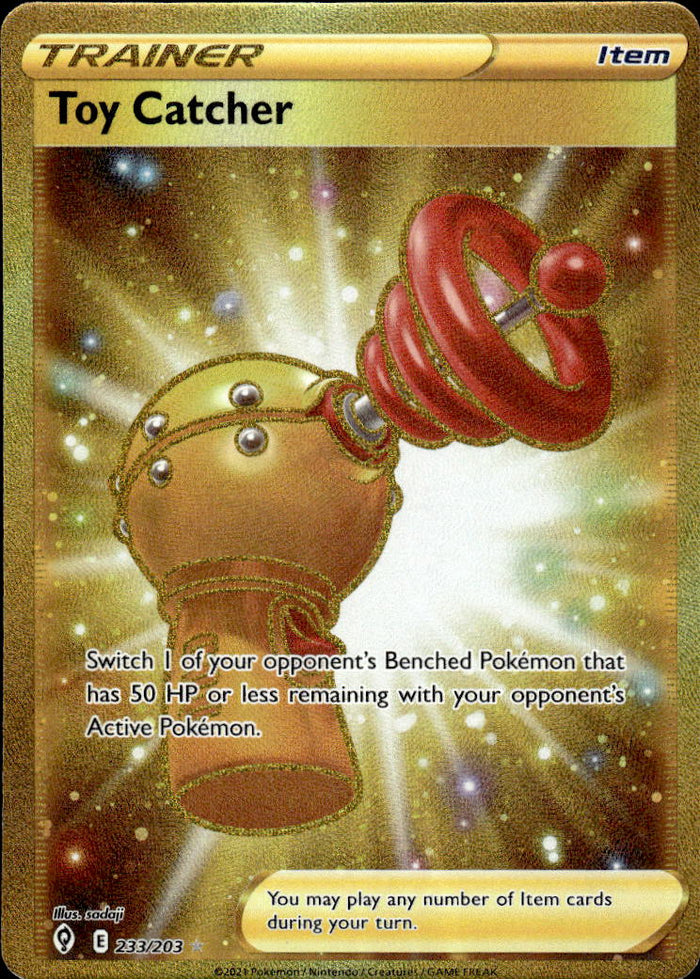 pokemon catcher card price Pokemon TCG SWSH: Evolving Skies #233/203 Toy Catcher (Secret)