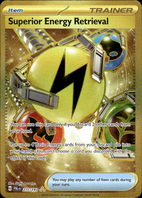 Pokemon TCG SV2: Paldea Evolved #277/193 Superior Energy Retrieval