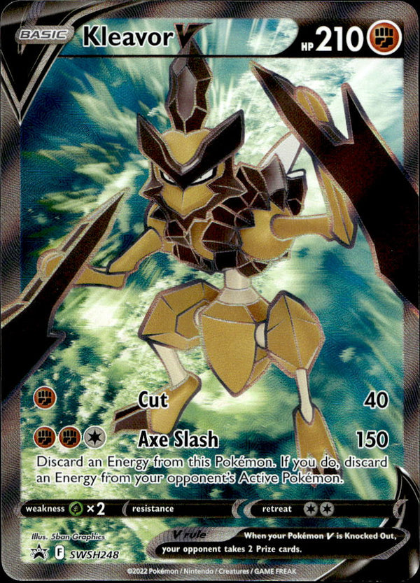 Pokemon TCG SWSH: Sword & Shield Promo Cards #SWSH248 Kleavor V