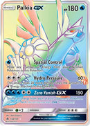 Palkia GX 132/131 - Holofoil SM  Forbidden Light - Secret Rare