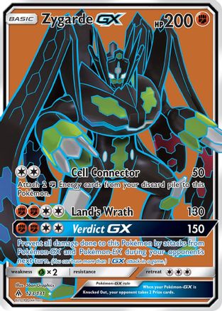 Zygarde GX 123/131 - Holofoil SM Forbidden Light - Ultra Rare