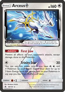Arceus Prism Star 96/131 - Holofoil SM  Forbidden Light - Prism Rare
