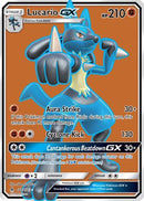 Lucario GX (Full Art) 122/131 - Holofoil SM Forbidden Light - Ultra Rare