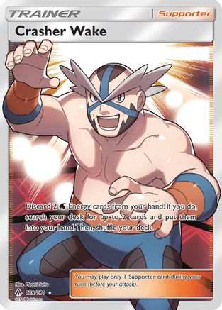 Crasher Wake 129/131 - Holofoil SM Forbidden Light - Ultra Rare