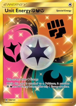 Unit Energy FDY (Secret) 146/131 - Holofoil SM Forbidden Light - Secret Rare