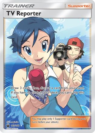 TV Reporter 167/168 - Holofoil SM Celestial Storm - Ultra Rare