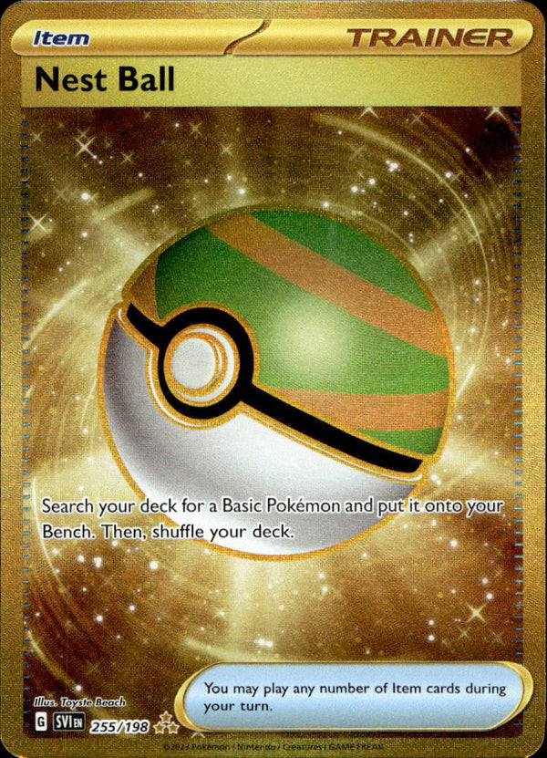 Pokemon TCG SV1: Scarlet & Violet Base Set #255/198 Nest Ball