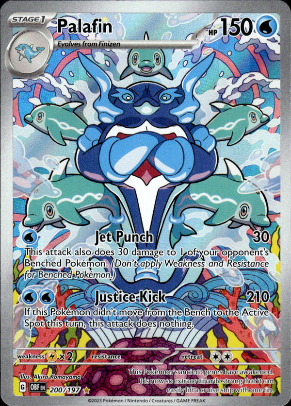 Pokemon TCG SV3: Obsidian Flames #200/197 Palafin