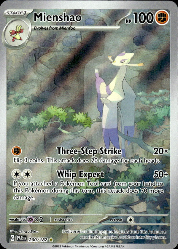 Pokemon TCG SV4: Paradox Rift #200/182 Mienshao