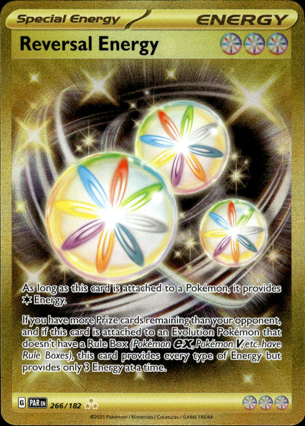 Pokemon TCG SV4: Paradox Rift #266/182 Reversal Energy