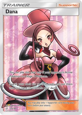 Dana 173/181 - Holofoil SM  Team Up - Ultra Rare