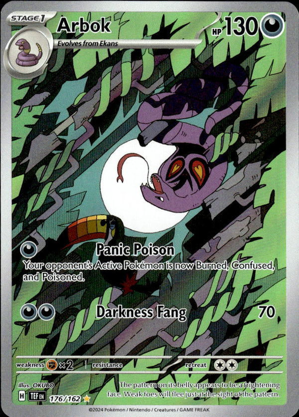 Pokemon TCG SV5: Temporal Forces #176/162 Arbok