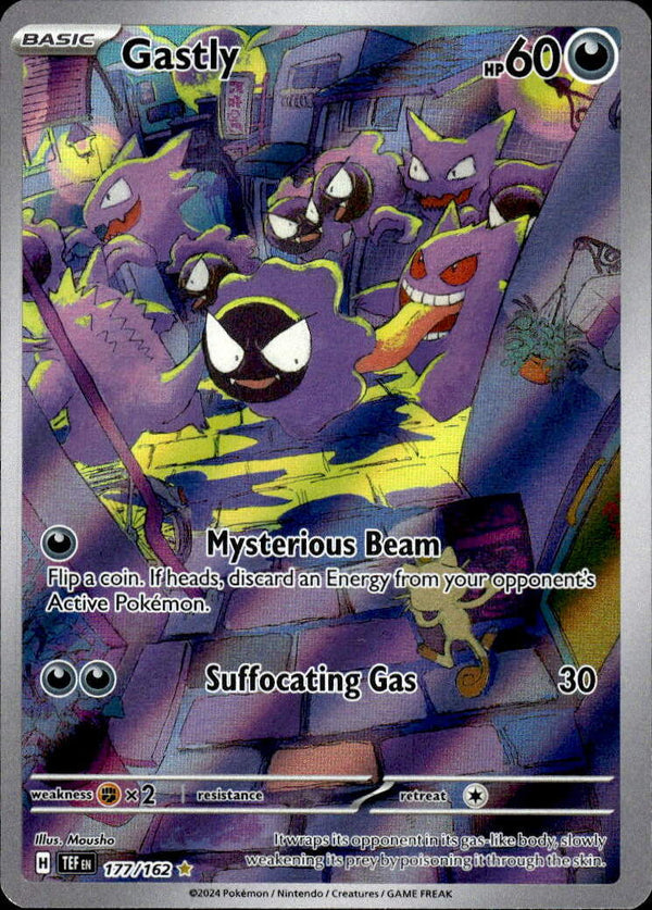 Pokemon TCG SV5: Temporal Forces #177/162 Gastly