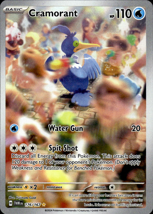 Pokemon TCG SV6: Twilight Masquerade #176/167 Cramorant