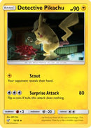 Detective Pikachu 10/18 - Holofoil Detective Pikachu - Rare