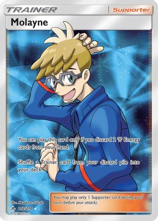 Molayne (Full Art) 212/214 - Holofoil SM Unbroken Bonds - Ultra Rare