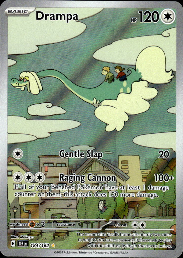 Pokemon TCG SV5: Temporal Forces #184/162 Drampa