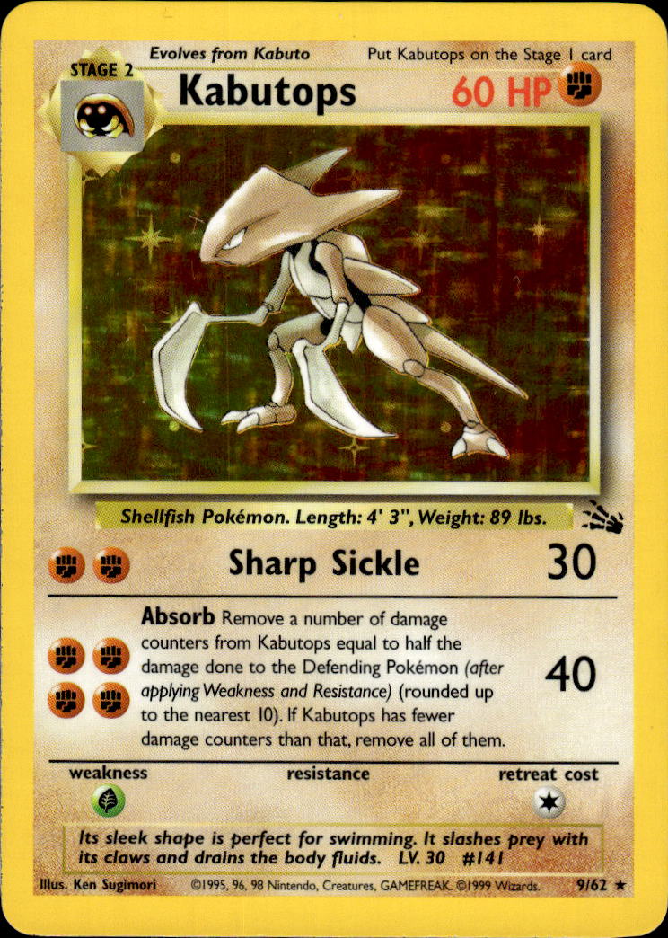 Pokemon TCG WoTC: Fossil