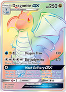Dragonite GX (Secret)/236/236 - Holofoil SM  Unified Minds - Secret Rare
