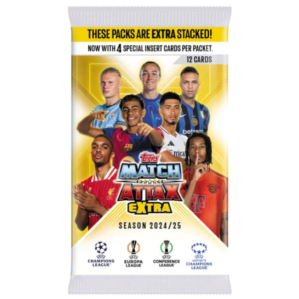 TOPPS MATCH ATTAX EXTRA 2024-25 Booster Pack