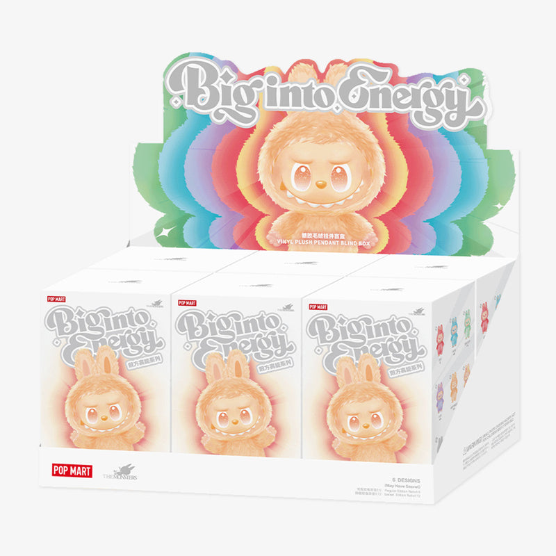 Pop Mart: THE MONSTERS Labubu Big into Energy Series-Vinyl Plush Pendant Blind Box