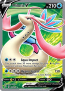 Milotic V (Full Art) 179/192/192 - Holofoil SWSH02 Rebel Clash - Ultra Rare