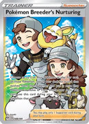 Pokemon Breeder's Nurturing (Full Art) 188/189 - Holofoil SWSH03 Darkness Ablaze - Ultra Rare