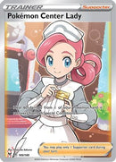 Pokemon Center Lady 185/185 - Holofoil SWSH04 Vivid Voltage - Ultra Rare