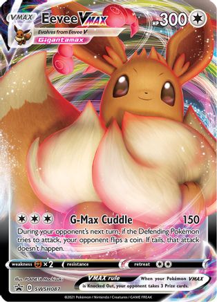 Eevee VMAX SWSH087/307 - Holofoil SWSH Sword & Shield Promo Cards - Promo
