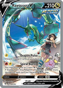 Rayquaza V (Alternate Full Art) 194/203 - Holofoil SWSH07 Evolving Skies - Ultra Rare
