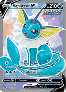 Vaporeon V (Full Art) 172/203 - Holofoil SWSH07 Evolving Skies - Ultra Rare
