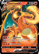 Charizard V 017/172/172 - Holofoil SWSH09 Brilliant Stars - Ultra Rare