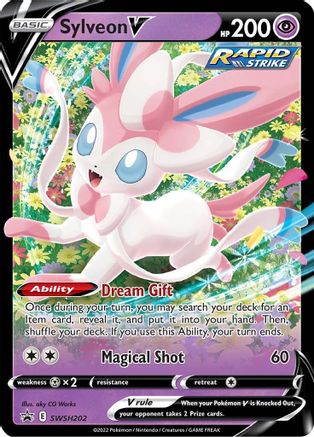 Sylveon V SWSH202 - Holofoil SWSH Sword & Shield Promo Cards - Promo