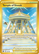 Temple of Sinnoh (Secret) 214/189  - Holofoil SWSH10 Astral Radiance - Secret Rare