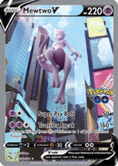 Mewtwo V (Alternate Full Art) 072/078 - Holofoil Pokemon GO - Ultra Rare