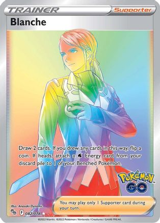 Blanche 082/078 - Holofoil Pokemon GO - Secret Rare