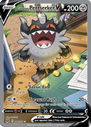 Galarian Perrserker V (Alternate Full Art) 184/196 - Holofoil SWSH11 Lost Origin - Ultra Rare