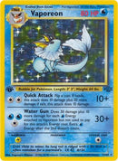 Vaporeon (12) 012/64 - Unlimited Holofoil Jungle - Holo Rare