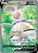 Magearna V (Full Art) 182/195 - Holofoil SWSH12 Silver Tempest - Ultra Rare