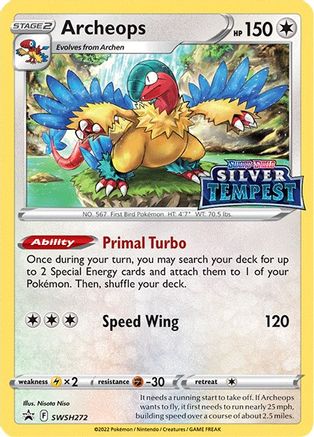 Archeops SWSH272/307 - Holofoil SWSH Sword & Shield Promo Cards - Promo