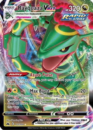 Rayquaza VMAX (102) 102/159 - Holofoil Crown Zenith - Ultra Rare