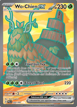 Wo-Chien 232/193 - Holofoil SV02 Paldea Evolved - Ultra Rare
